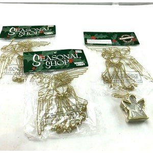 Lot of 4 Angel Themed Christmas Ornaments and Voti